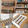 24 Glass Spice Jars with Bamboo Lids – 4 oz Set with Labels, Funnel & Storage for Rack, Cabinet, Drawer - Image 2