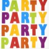100 Rainbow Party Napkins – Colorful Disposable Paper Napkins for Cocktails, Beverages & Desserts - Image 4