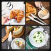 12-Piece Serving Set – Spoons, Forks, Tongs, Ladle, Cake Server & Appetizer Tongs for Buffet & Catering - Image 5