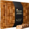 Extra Large Bamboo Cutting Board Set – 3-Piece Chopping Boards with Juice Groove & End Grain Design - Image 2