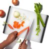 Good Grips 2-Piece Plastic Cutting Board Set – Clear (Pack of 1) - Image 4