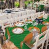 Baseball Party Supplies for 24 – Plates, Cups, Napkins, Banner & Tablecloth for Birthdays & Game Day - Image 3