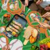 Baseball Party Supplies Kit for 24 – Includes Plates, Cups, Napkins, Banner & Tablecloth for Birthday & Game Day - Image 5
