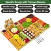 Set of 4 Charcuterie Boards – Cheese Serving Trays Gift Set, Perfect for Housewarming & Couples - Image 5