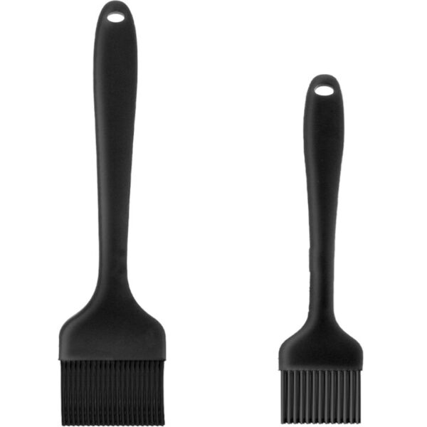 2-Pack Silicone Basting Brush Set – Heat-Resistant for BBQ, Baking & Pastries