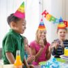 "30 Pcs Rainbow Cone Party Hats – Art Craft Caps for Kids & Adults" - Image 5
