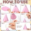 "42 Pcs Mini Colorful Party Hats with Pom Poms – Adjustable Cone Caps for Stuffed Animals & Holidays" - Image 4