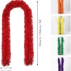"5 Pcs Colorful Feather Boas – 5 Ft Fluffy Decor for Parties & Costumes" - Image 3