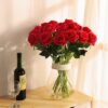 "10PCS Realistic Artificial Roses – Silk Long Stem Flowers for Wedding & Party Decor" - Image 3