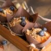 150-Piece Tulip Baking Cups – Greaseproof Cupcake Liners for Weddings & Parties (Flower, Brown) - Image 3
