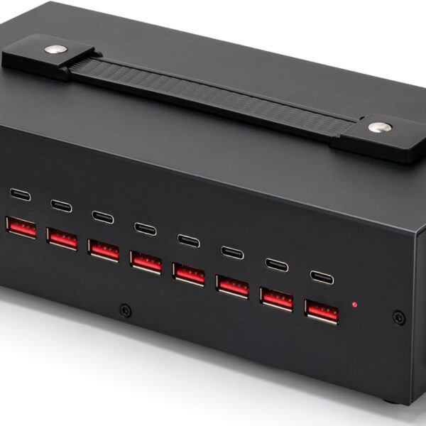 200W USB-C Charging Station 20-Port Multi Device Adapter