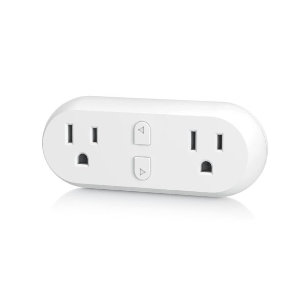 Smart Plug 15A WiFi Bluetooth Dual Outlet