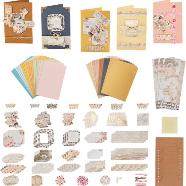 DIY Card Making Kit Handmade Greeting Craft Set