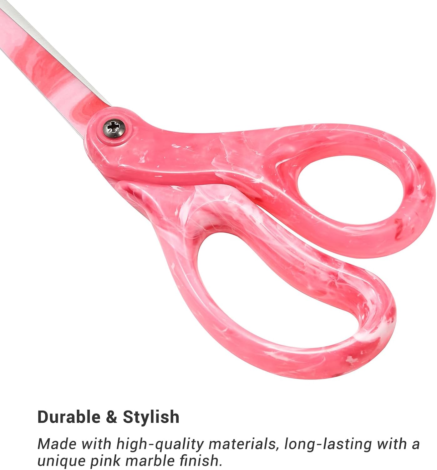 Gradient Pink Heavy Duty Scissors for Sewing - Image 3