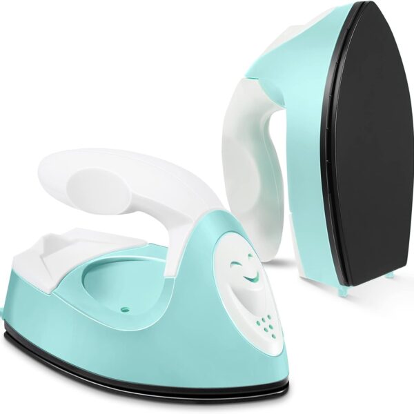 Mint Green Mini Crafting Fabric Heat Press Machine