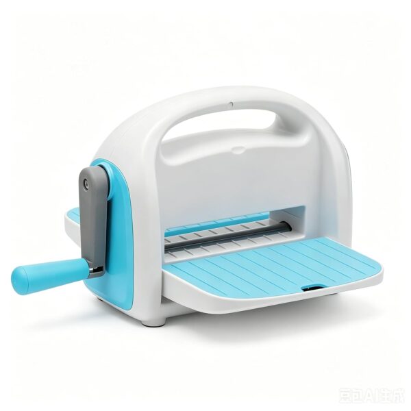 Blue Manual Crafting Fabric Die Cutting Embossing Machine