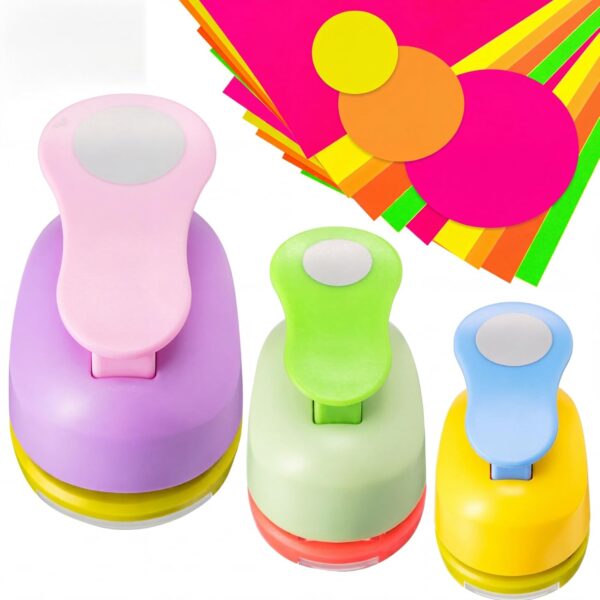 Paper Circle Punch Set Cutting Craft Accessories Kit