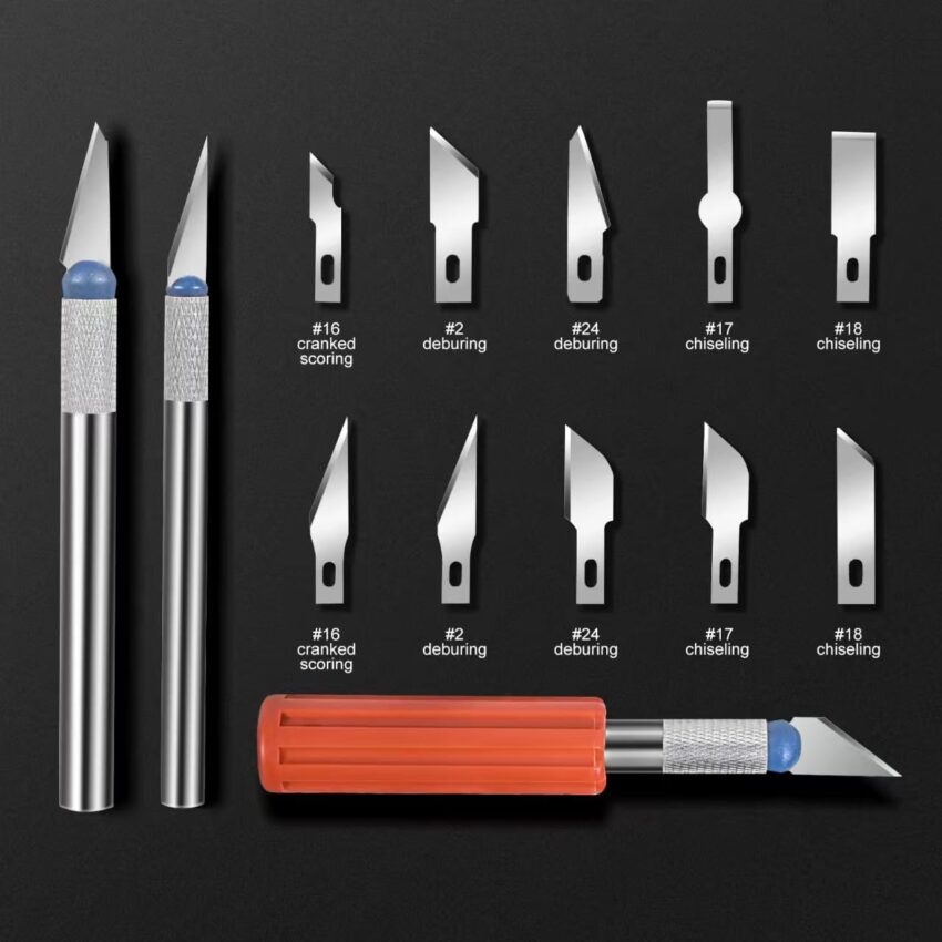 Precision Exacto Knife Set Cutting Tools Craft Kit