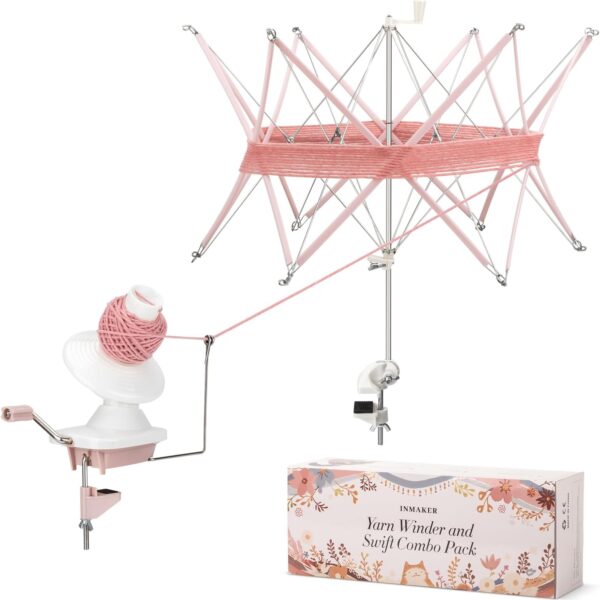Manual Yarn Winder and Swift for Crocheting