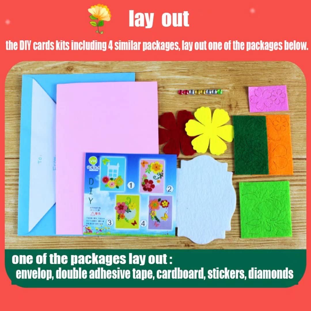 DIY Greeting Card Kit Kids Christmas Craft Set - Image 3