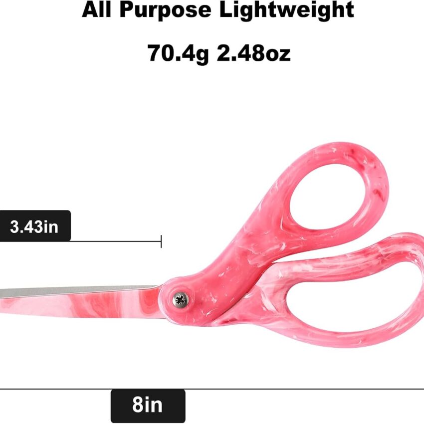 Gradient Pink Heavy Duty Scissors for Sewing