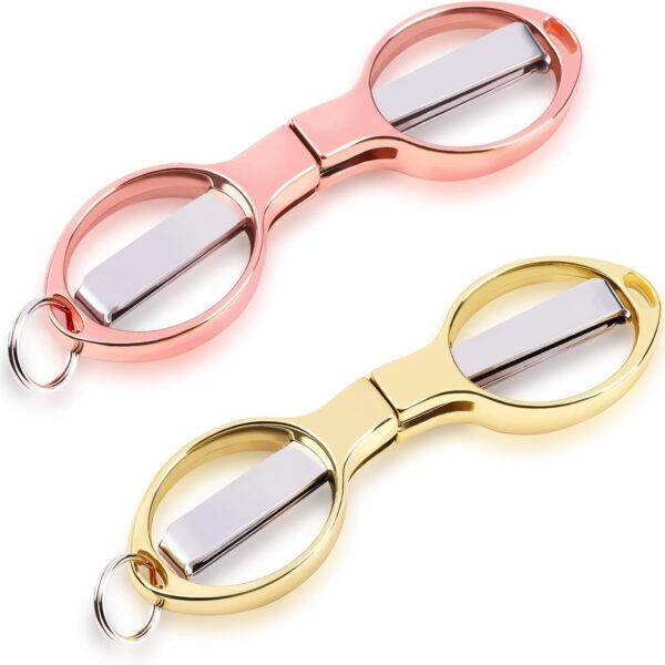 Folding Travel Scissors 2 Pack for Needlework
