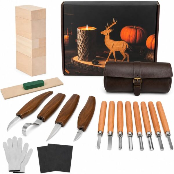 Wood Carving Knife Set Cutting Tools Craft Kit