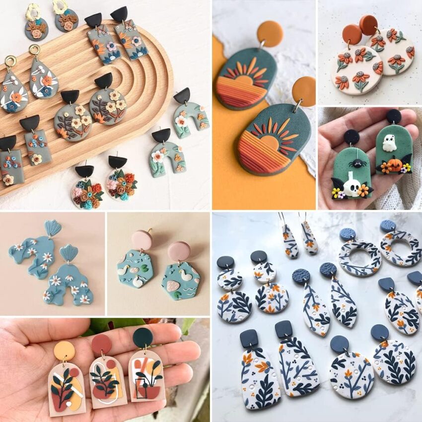 Polymer Clay Cutters Set Craft Tools Accessories Kit