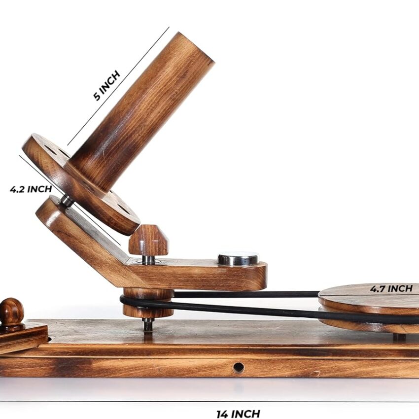 Wooden Yarn Ball Winder and Swift Combo