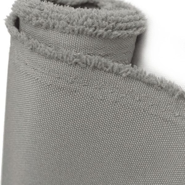 Silver Grey Waterproof Canvas Outdoor Fabric Yard