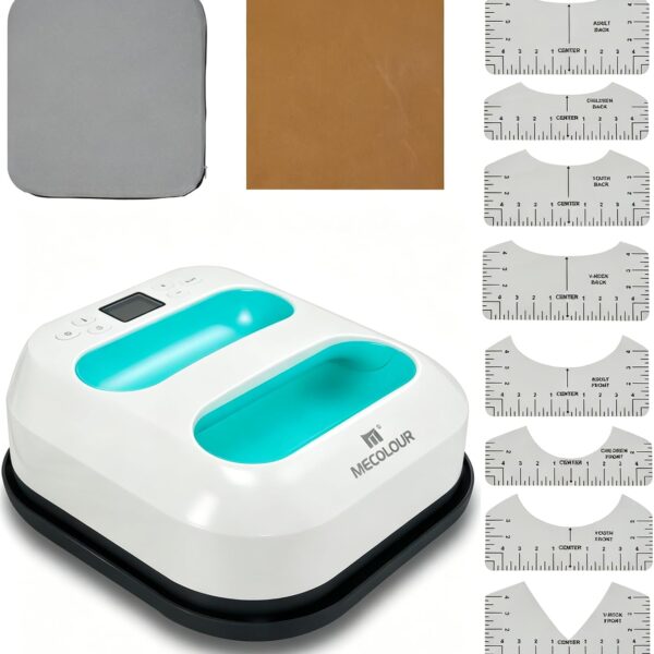 Green Portable Crafting Fabric Heat Press Cutting Machine