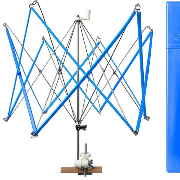 Umbrella Yarn Swift Winder with Storage Case