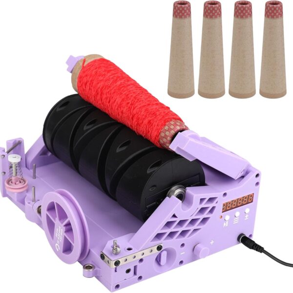 Automatic Cone Yarn Winder for Crochet Knitting
