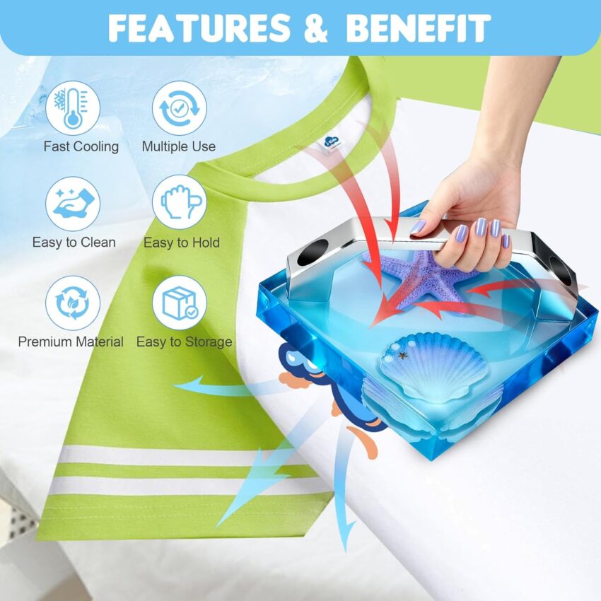 Crafting Fabric Cooling Block Heat Press Accessory