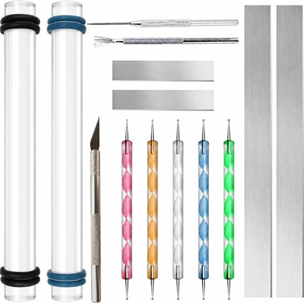 Polymer Clay Tools Set Cutting Craft Accessories Kit