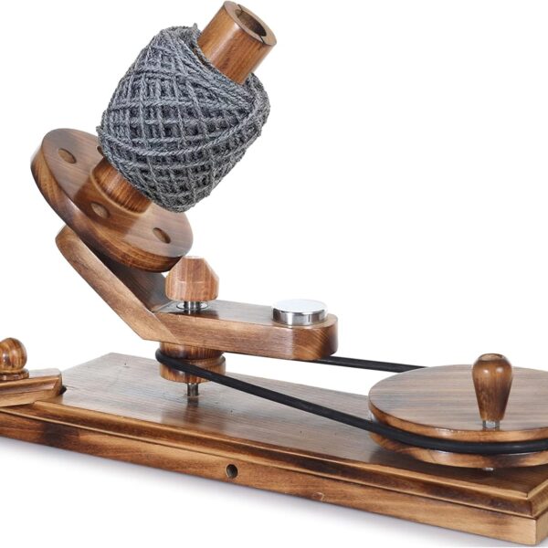 Wooden Yarn Ball Winder and Swift Combo