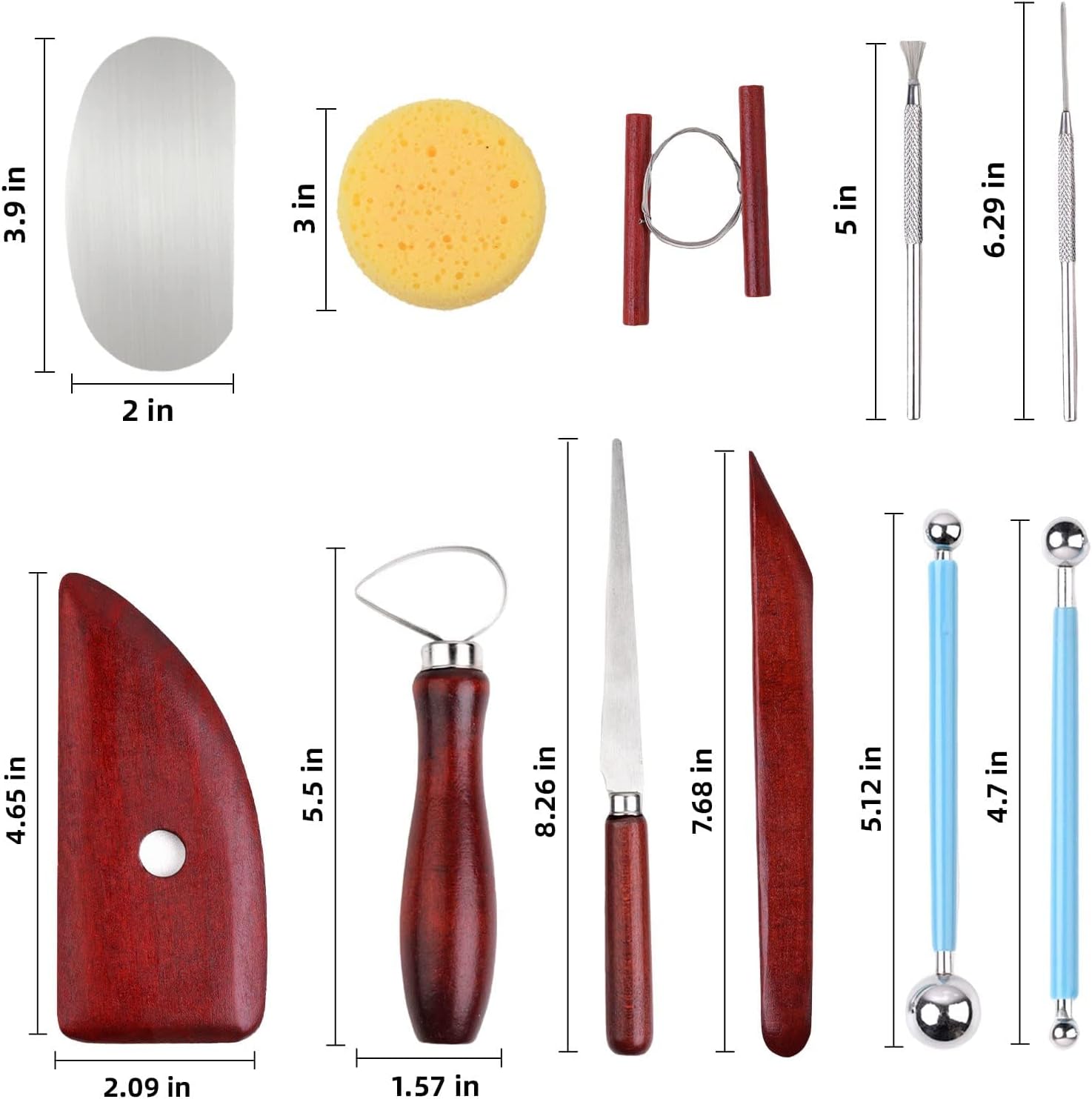 Clay Sculpting Tools Set Cutting Craft Accessories Kit - Image 4
