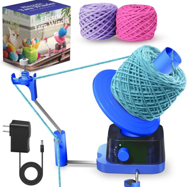 Electric Yarn Ball Winder for Crochet Knitting