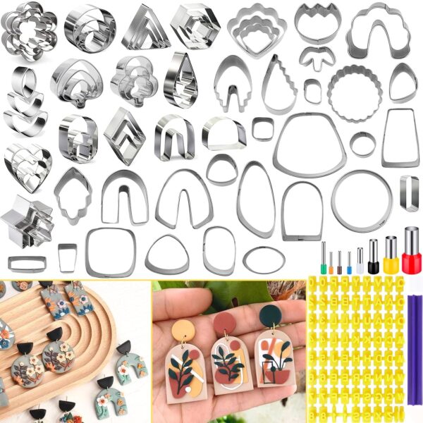 Polymer Clay Cutters Set Craft Tools Accessories Kit