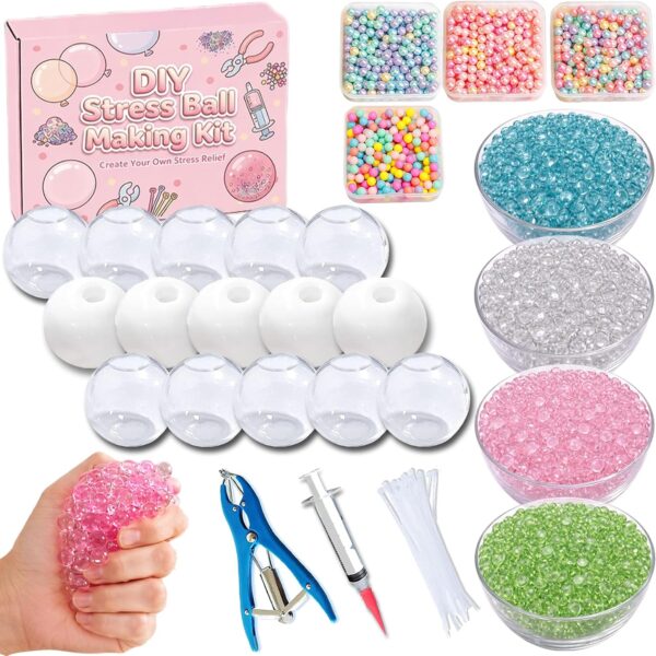 DIY Stress Ball Squishy Maker Kit Anxiety Relief