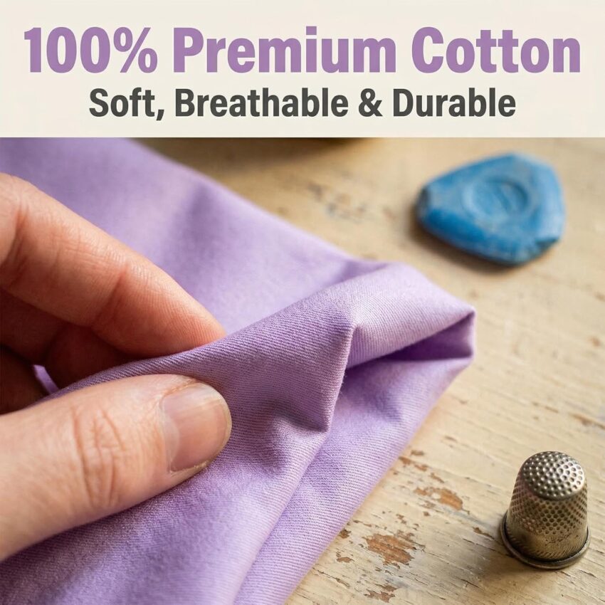 Cotton Fat Quarters Fabric Bundle 50 Pack