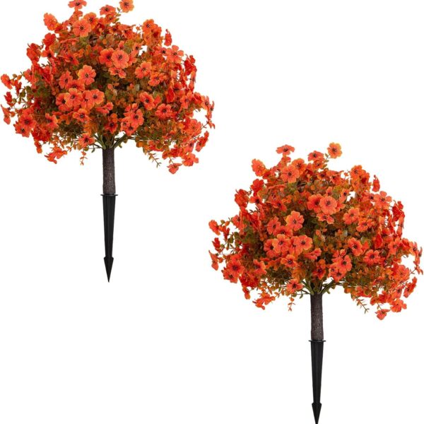 Fall Daisy Bush UV‑Resistant Outdoor Garden Seasonal Decor Set