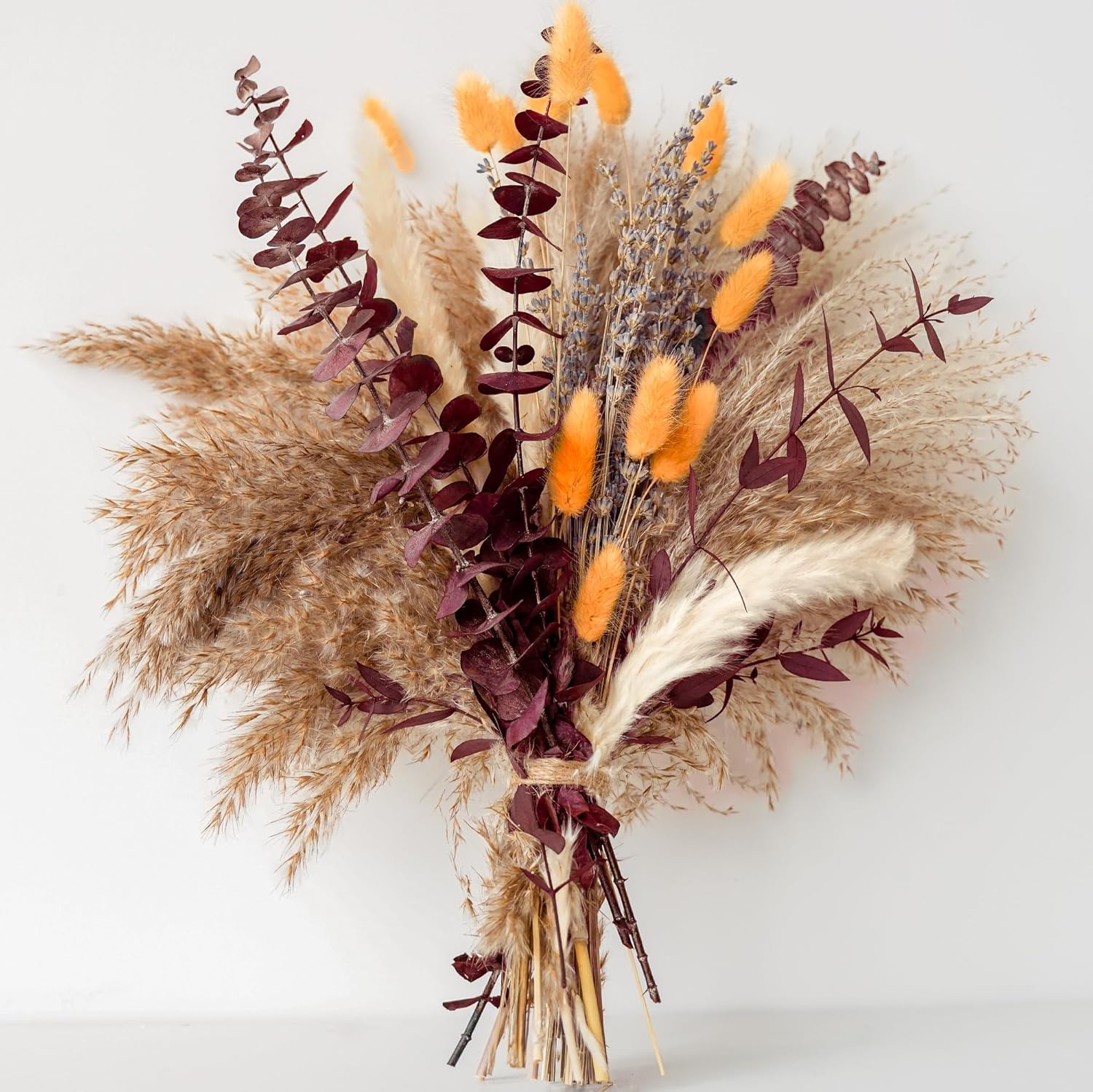 Fall Pampas Grass Dried Flower Autumn Floral Decor Arrangement