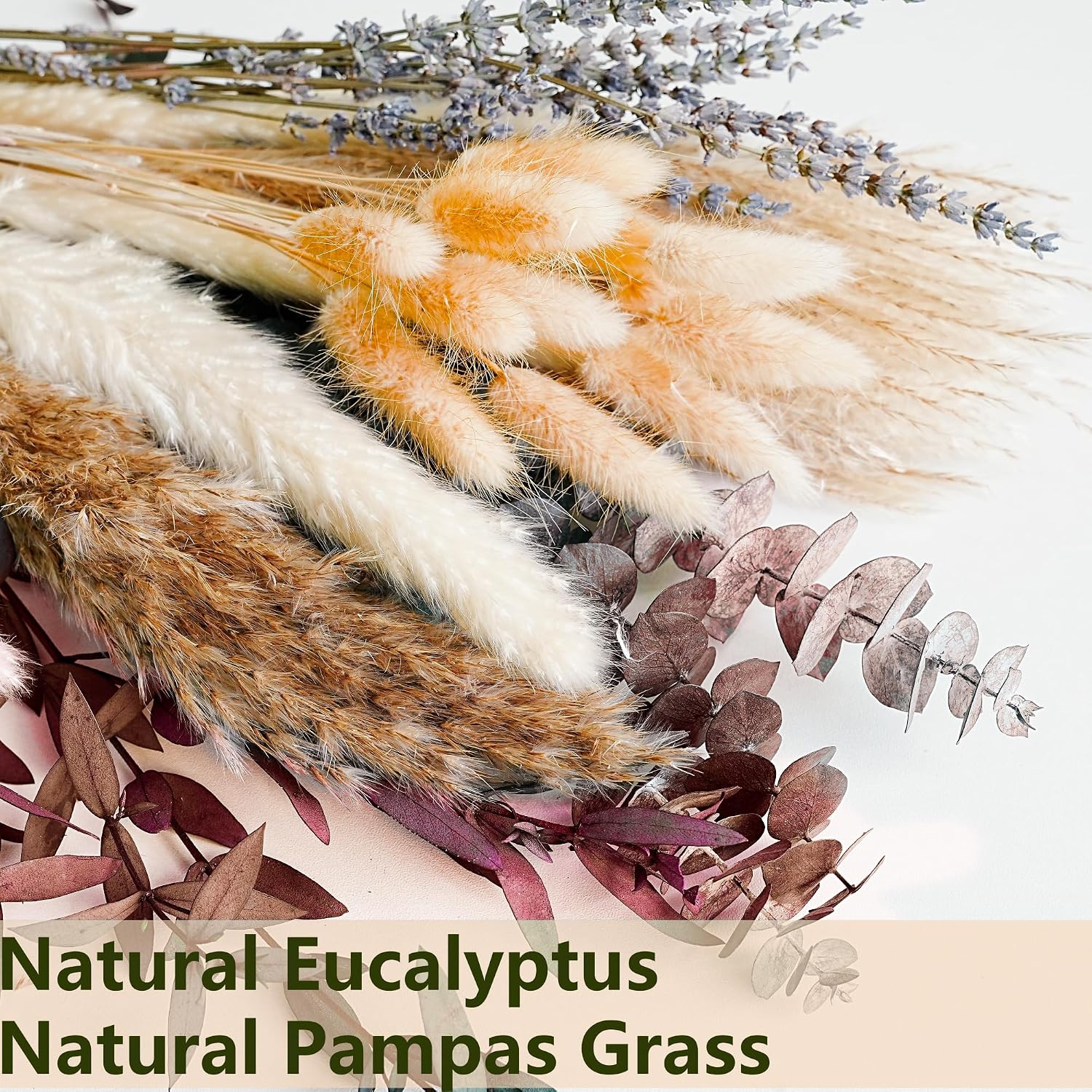 Fall Pampas Grass Dried Flower Autumn Floral Decor Arrangement - Image 4