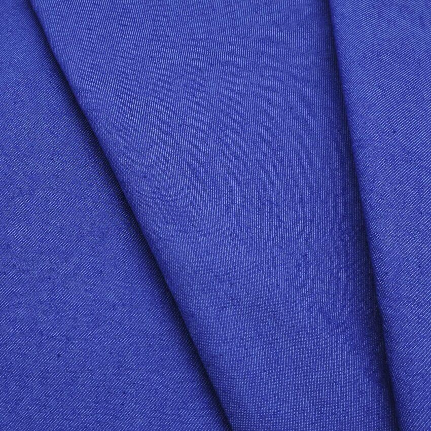 Navy Denim Cotton Fabric One Yard 60