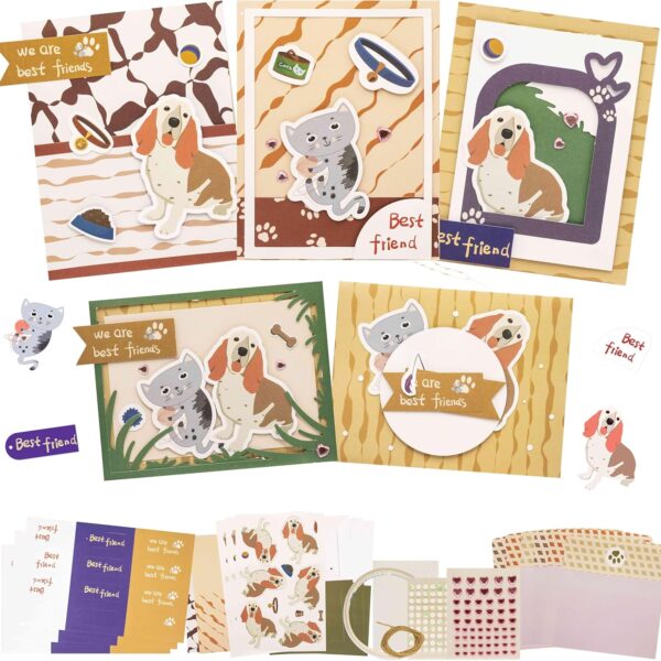 DIY Blank Greeting Card Kit with Envelopes