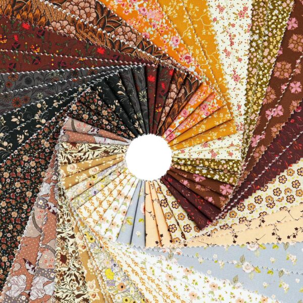 Autumn Cotton Jelly Roll Outdoor Fabric Strips