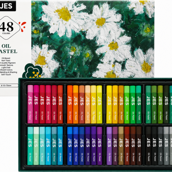 48 Color Soft Oil Pastels for Artists