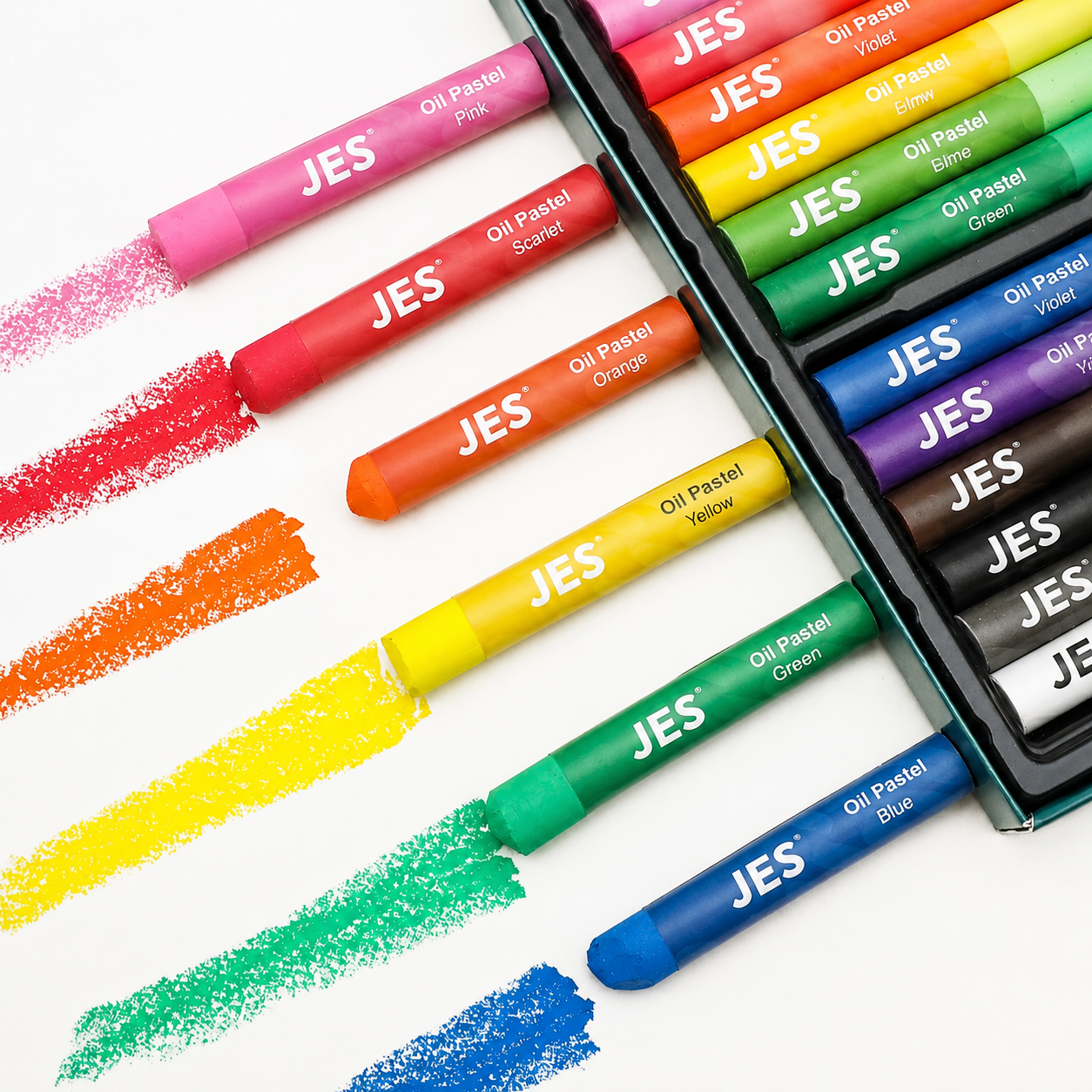 48 Color Soft Oil Pastels for Artists - Image 3