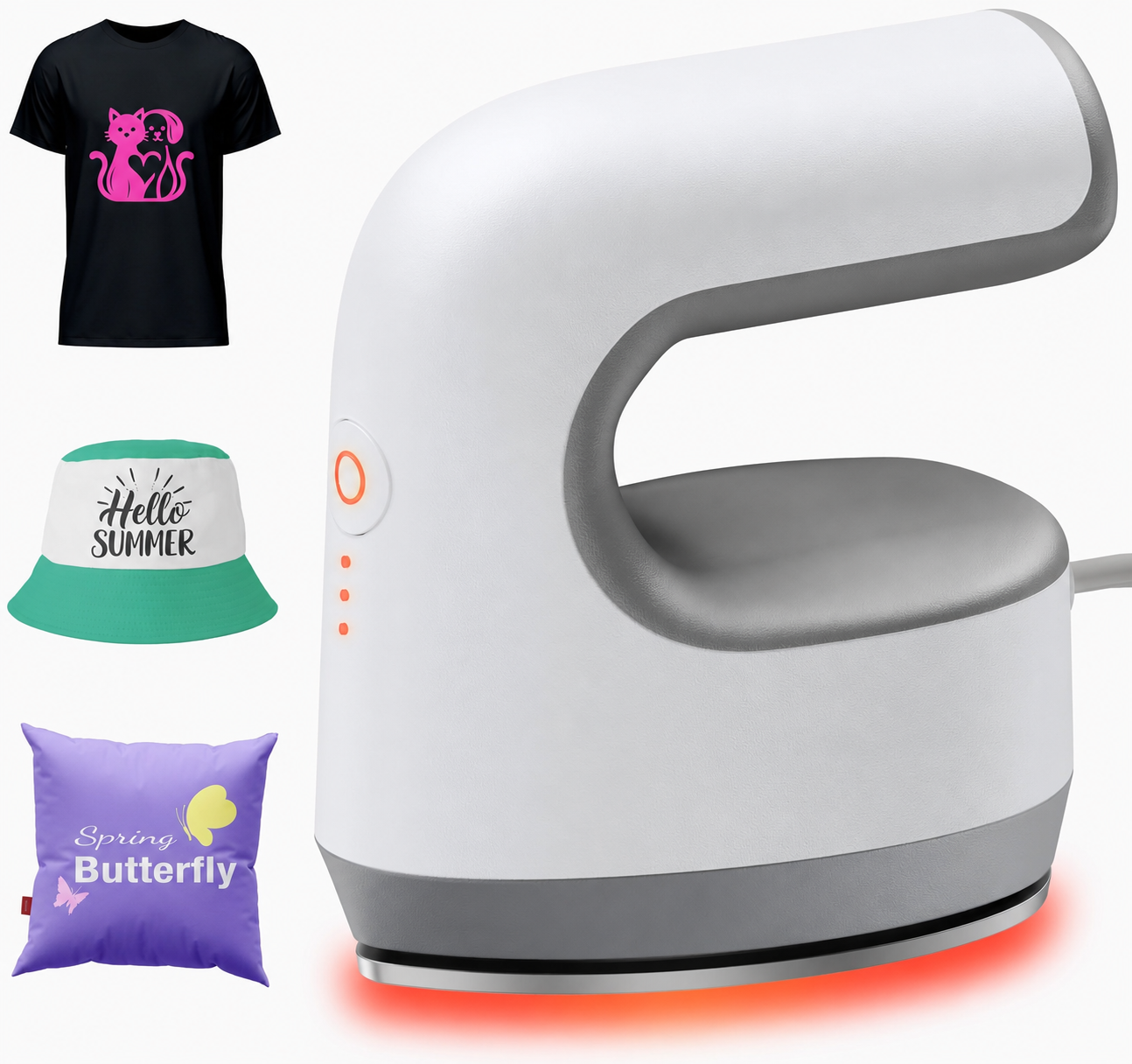 Ultra Light Portable Mini Crafting Fabric Heat Press